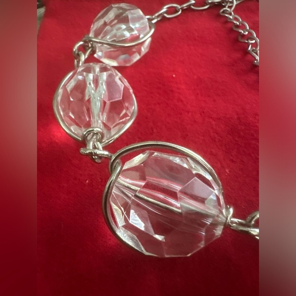 Vintage Large Lucite Necklace - Picture 3 of 5